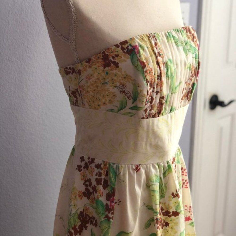 Plenty by Tracy Reese Strapless Silk Dress Size 8